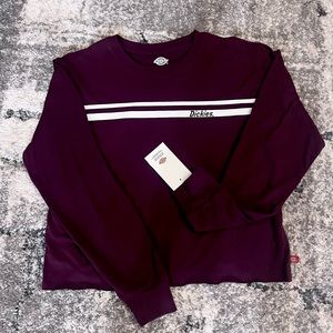 DICKIES Crop Long Sleeve Top Sz. M